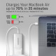 Зарядное устройство для AXAGON 1xUSB + 2xUSB-C 65W QC4+ PD3.0 PPS white (ACU-DPQ65W)