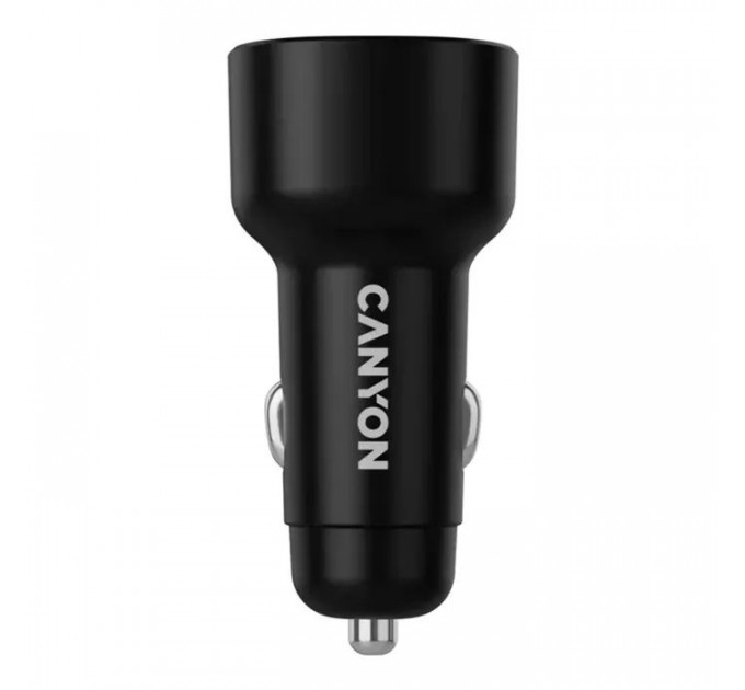 Зарядное устройство для Canyon 2xUSB-C PD60W black (CNE-CCABR3CC)