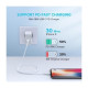 Дата кабель USB-C to Lightning 1.0m 3A US171 white Ugreen (10493)