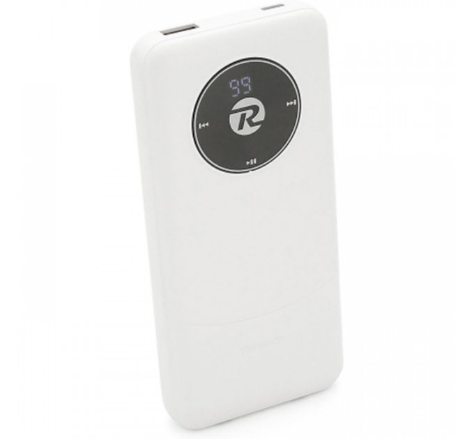 Батарея универсальная Remax 10000mAh 22.5W, cables Type-C+Lighting, White (RPP-37)