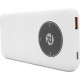 Батарея универсальная Remax 10000mAh 22.5W, cables Type-C+Lighting, White (RPP-37)