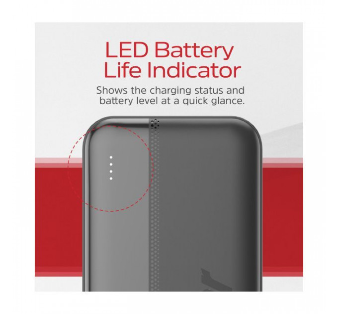 Батарея універсальна Energizer 30000mAh 15W 3A, USB-А, 2хUSB-C Black (UE30050CC)