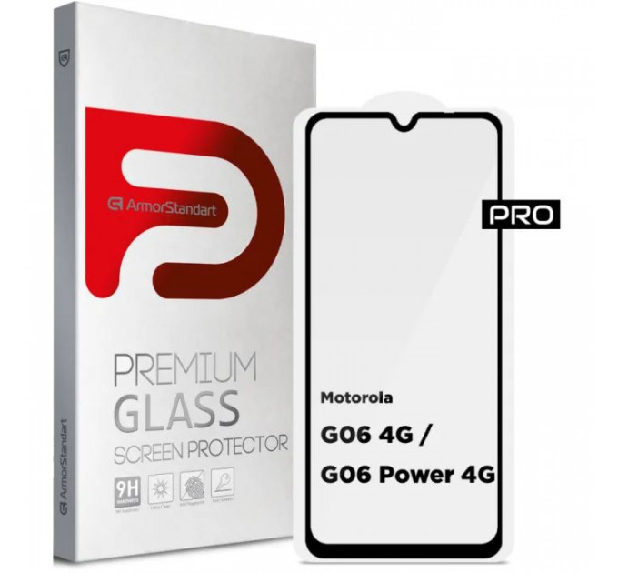 Скло захисне Armorstandart Pro Motorola G06 4G \/ G06 Power 4G (ARM89055)