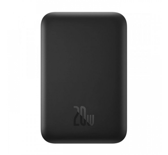 Батарея універсальна Baseus Magnetic Wireless Mini Air 6000mAh 20W PD, QC, Qi-15W, Black (P10059002113-00)