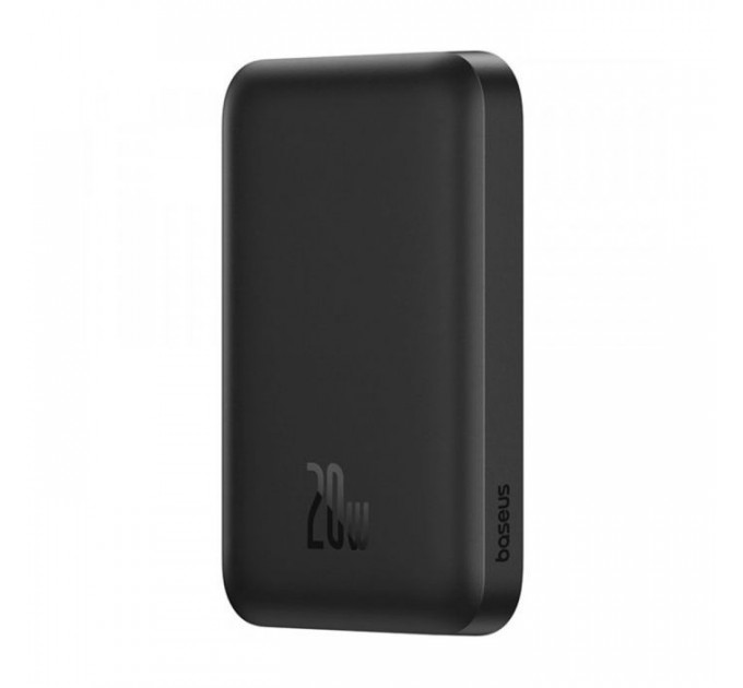 Батарея універсальна Baseus Magnetic Wireless Mini Air 6000mAh 20W PD, QC, Qi-15W, Black (P10059002113-00)