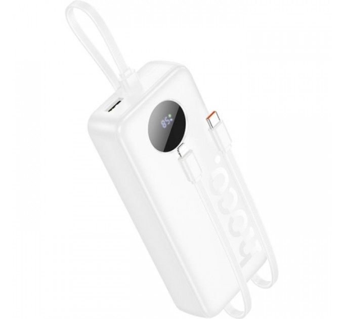 Батарея универсальная HOCO 20000mAh, PD\/20W, 22.5W, White (J132A\/ 42067)