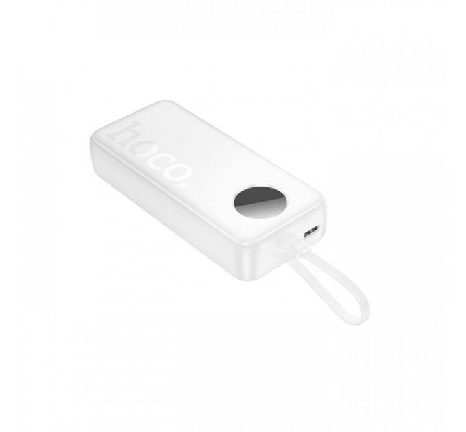 Батарея универсальная HOCO 20000mAh, PD\/20W, 22.5W, White (J132A\/ 42067)