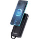 Батарея універсальна Dudao K15Pro 20000mAh PD\/22.5W, QC, with built-in cables, Black (6977196682430)