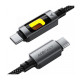 Дата кабеля USB-C to USB-C 1.2m 60W black Acefast (6974316284666)
