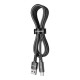 Дата кабель USB 2.0 AM to USB-C 1.0m 120W black Essager (EXC120-CG01-P)