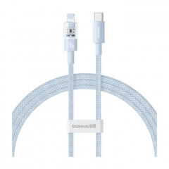 Дата кабель USB-C to Lightning 1.0m 20W Gem Fast-Charging blue Baseus (P10373001311-00)
