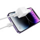Зарядний пристрій Baseus 1xUSB-C 30W GaN5 white (CCGN070502)