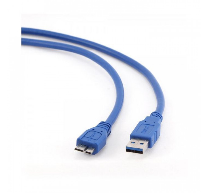 Дата кабель USB 3.0 AM to Micro 5P 0.5m Cablexpert (CCP-mUSB3-AMBM-0.5M)