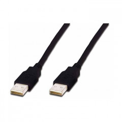 Дата кабель USB 2.0 AM\/AM 3.0m Assmann (AK-300100-030-S\/AK-310100-030)