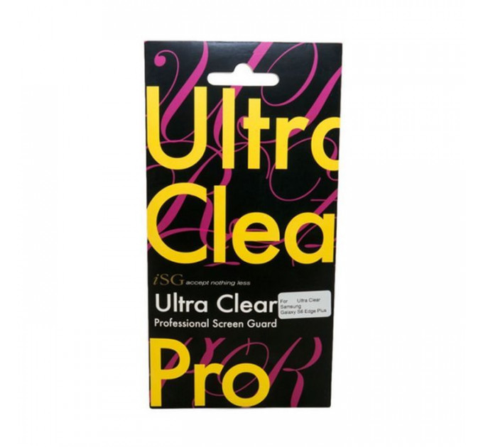 Защитная пленка iSG Ultra Clear Pro для Samsung Galaxy S6 Edge plus (SPF4252)