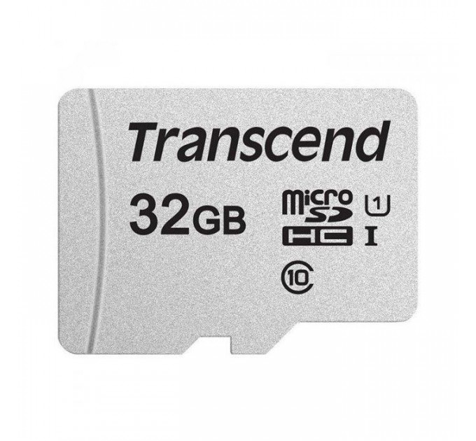Карта пам/'яті Transcend 32GB microSDHC class 10 UHS-I U1 (TS32GUSD300S-A)