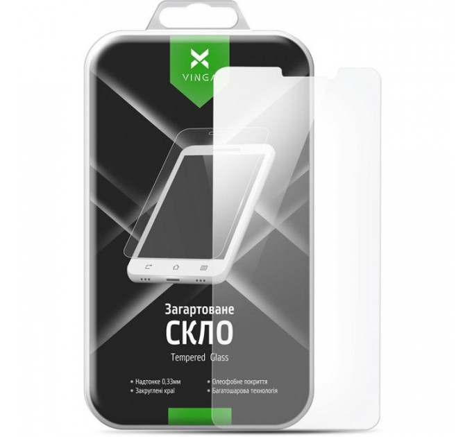 Стекло защитное Vinga для Doogee X50 (VTPGS-DX50L)