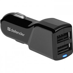 Зарядний пристрій Defender UCA-34 2xUSB, 5V \/ 3.4A (83834)