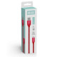 Дата кабель USB 2.0 AM to USB-C 1.0m 2.1А red ColorWay (CW-CBUC003-RD)