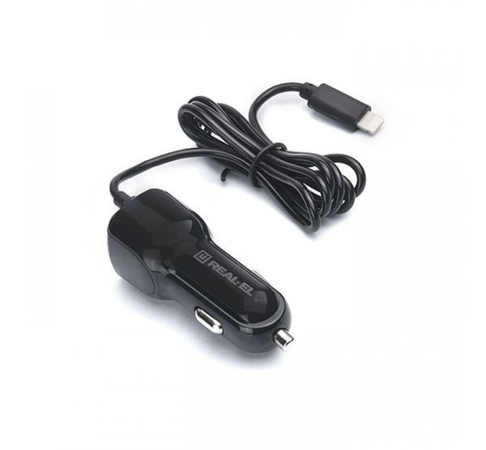 Зарядний пристрій REAL-EL CA-17 black (EL123160010)