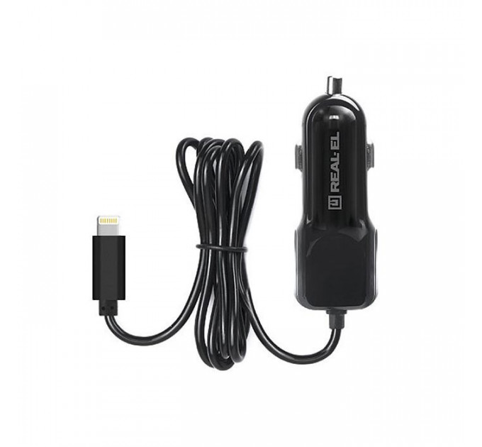 Зарядний пристрій REAL-EL CA-17 black (EL123160010)