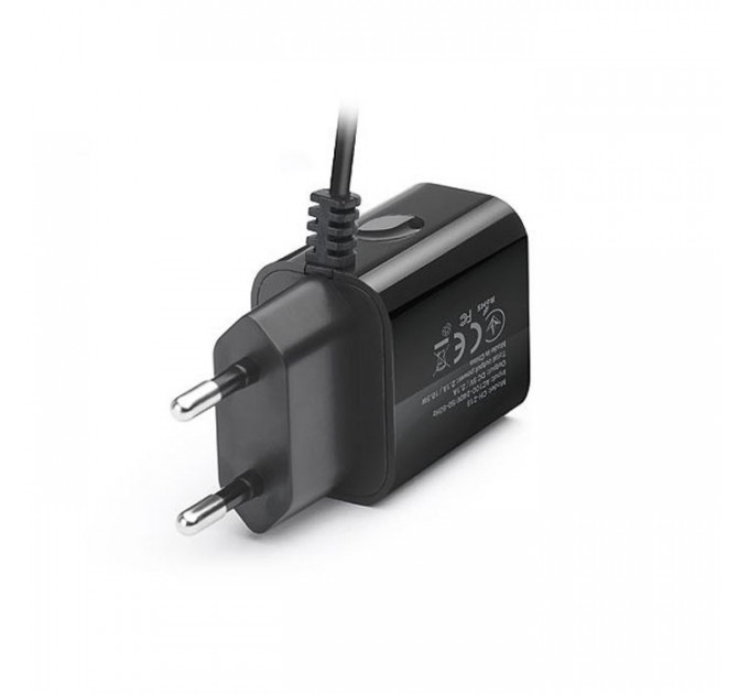 Зарядний пристрій REAL-EL CH-217 black (EL123160016)