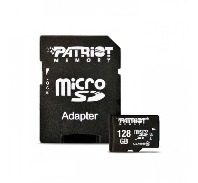 Карта пам/'яті Patriot 128GB microSDXC class 10 UHS-I LX (PSF128GMCSDXC10)