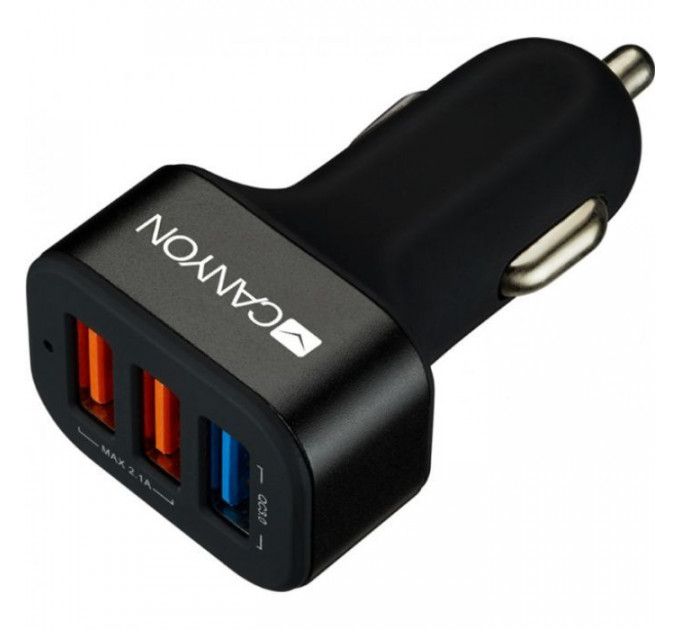 Зарядное устройство для Canyon Universal 3xUSB car adapter (CNE-CCA07B)