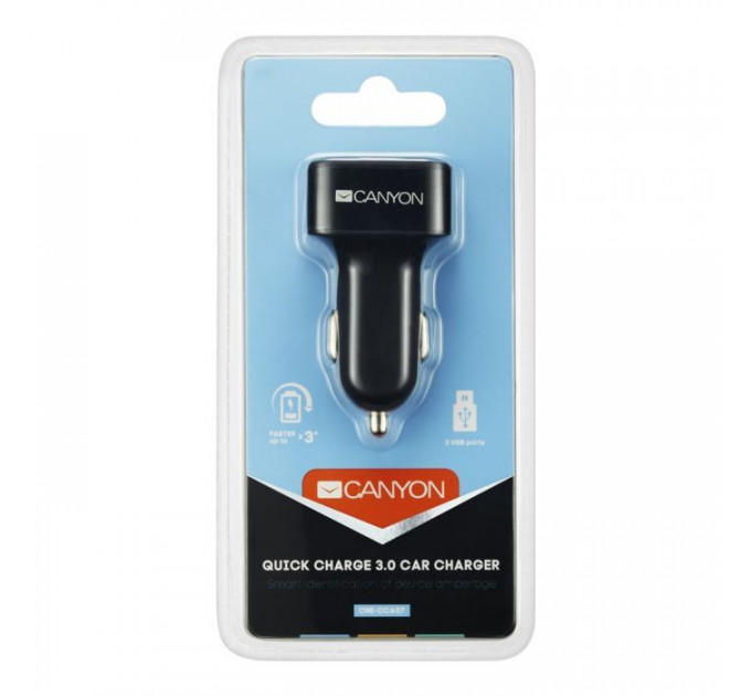 Зарядное устройство для Canyon Universal 3xUSB car adapter (CNE-CCA07B)