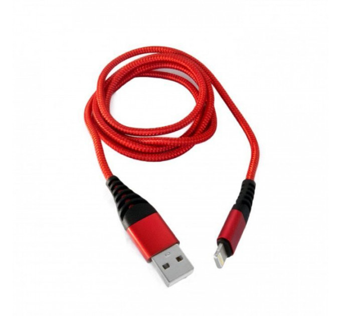 Дата кабель USB 2.0 AM to Lightning 1.0m Flexible MFI Extradigital (KBU1758)