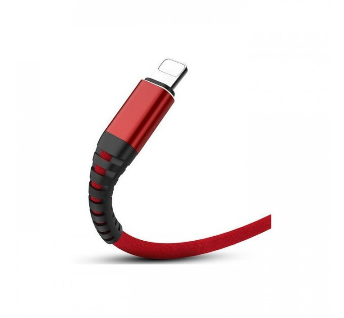 Дата кабель USB 2.0 AM to Lightning 1.0m Flexible MFI Extradigital (KBU1758)