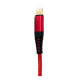 Дата кабель USB 2.0 AM to Lightning 1.0m Flexible MFI Extradigital (KBU1758)