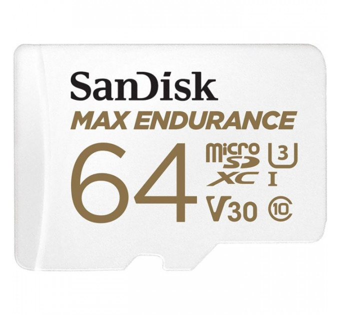 Карта пам/'яті SanDisk 64GB microSDXC class 10 UHS-I U3 Max Endurance (SDSQQVR-064G-GN6IA) Карта пам/'яті SanDisk 64GB microSDXC class 10 UHS-I U3 Max Endurance (SDSQQVR-064G-GN6IA)