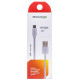 Дата кабеля USB 2.0 AM to Micro 5P 2.5m white Grand-X (PM025W)