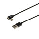 Дата кабеля USB 2.0 AM to Micro 5P 1.0m Magnet Grand-X (MG-01M)