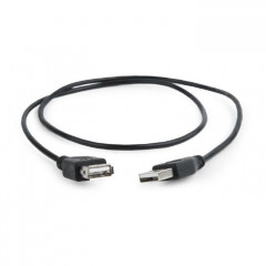 Дата кабель USB 2.0 AM\/AF 0.75m Cablexpert (CC-USB2-AMAF-75CM\/300-BK)