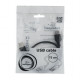 Дата кабель USB 2.0 AM\/AF 0.75m Cablexpert (CC-USB2-AMAF-75CM\/300-BK)