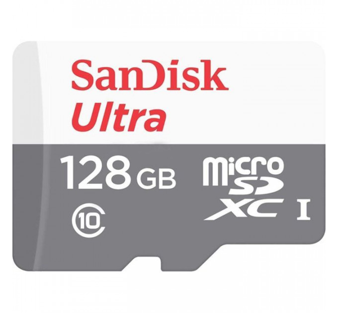 Карта пам/'яті SanDisk 128GB microSDHC class 10 UHS-I Ultra (SDSQUNR-128G-GN3MA)