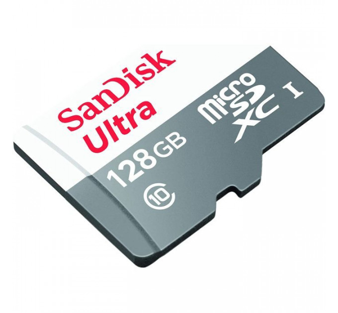 Карта пам/'яті SanDisk 128GB microSDHC class 10 UHS-I Ultra (SDSQUNR-128G-GN3MA)