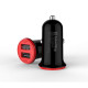 Зарядний пристрій ColorWay 2USB AUTO ID 3.4A (17W) red\/black (CW-CHA026-BK)