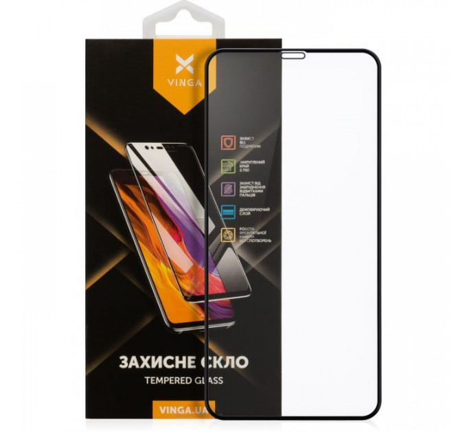 Стекло защитное Vinga Apple iPhone XS Max/11 Pro Max (VGIPXSM) Стекло защитное Vinga Apple iPhone XS Max/11 Pro Max (VGIPXSM)