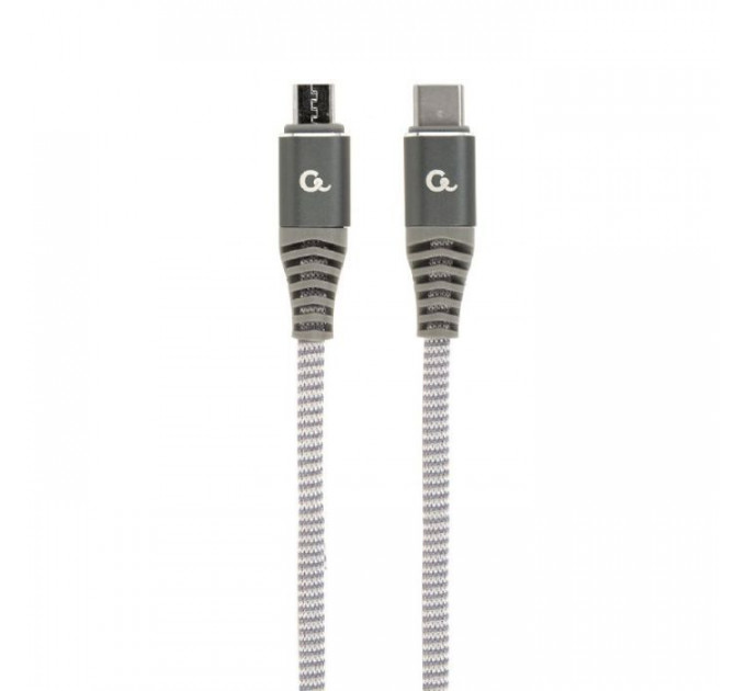 Дата кабель USB-C to Micro 5P 1.5m Cablexpert (CC-USB2B-CMMBM-1.5M) Дата кабель USB-C to Micro 5P 1.5m Cablexpert (CC-USB2B-CMMBM-1.5M)