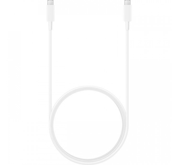Дата кабель USB-C to USB-C 1.8m White 5A Samsung (EP-DX510JWRGRU)