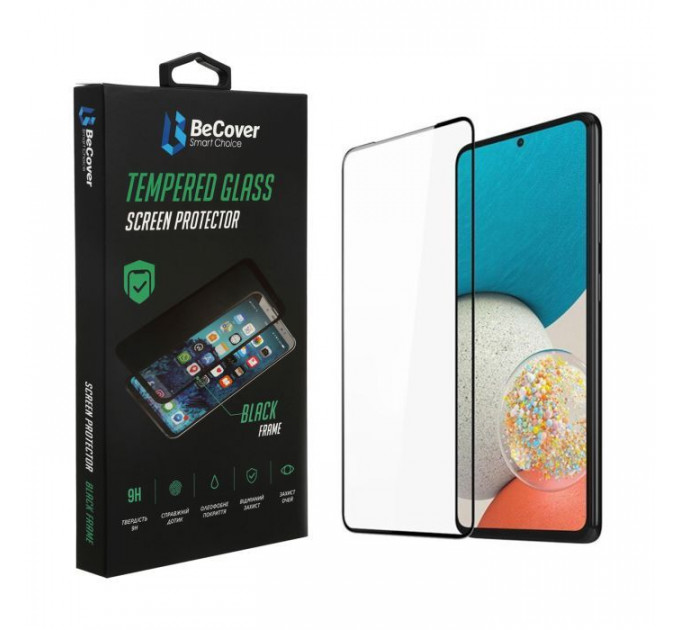 Стекло защитное BeCover Samsung Galaxy A53 5G SM-A536 Black (707322) Стекло защитное BeCover Samsung Galaxy A53 5G SM-A536 Black (707322)