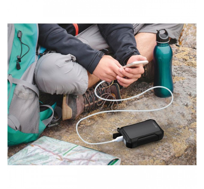 Батарея універсальна Sandberg 10000mAh, Hand Warmer, flashlight 1W, USB-C\/USB-A 2A\/5V (420-65)