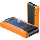 Батарея універсальна PowerPlant 20000mAh, PD\/18W, QC3.0, USB-C, USB-A*2, Wireless, Solar panel (PB930487)