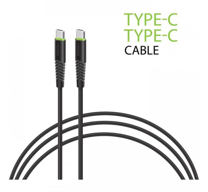 Дата кабель USB-C to USB-C 1.2m CBFLEXTT1 18W black Intaleo (1283126504082) Дата кабель USB-C to USB-C 1.2m CBFLEXTT1 18W black Intaleo (1283126504082)