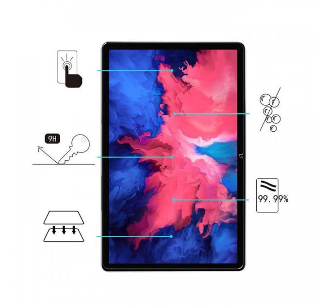 Стекло защитное BeCover Lenovo Tab P11 (2nd Gen) (TB-350FU/TB-350XU) 11.5" (708346)