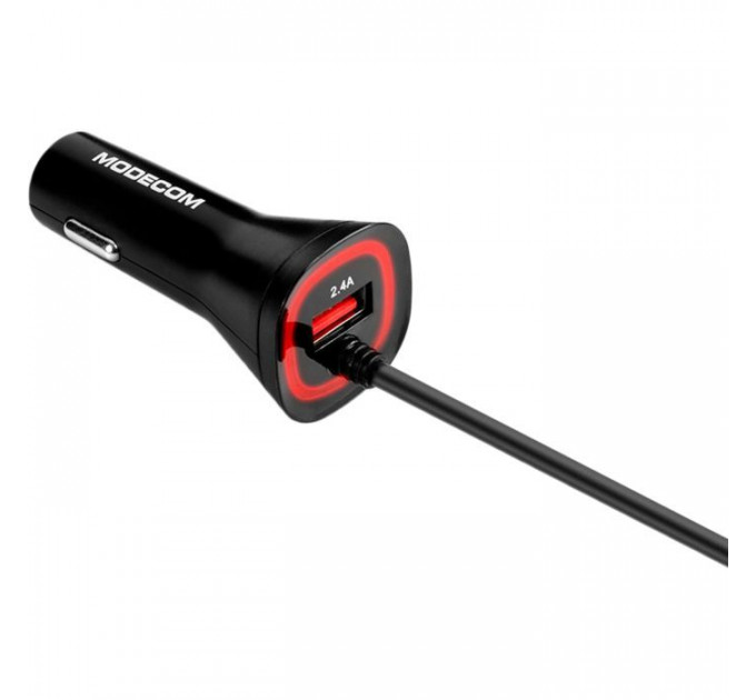 Зарядний пристрій Modecom USB 2.4A + cable Micro USB Royal KULU-01 (ZT-MC-KULU-01)