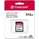 Карта пам/'яті Transcend 512GB SD class 10 UHS-I U3 4K (TS512GSDC340S)